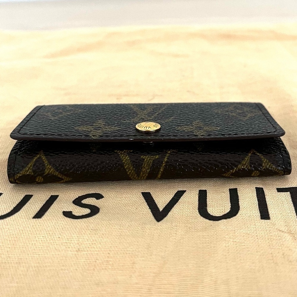 Louis Vuitton Monogram 4-Key Holder Rare 4-Hook Version France 1998 - Picture 3 of 15